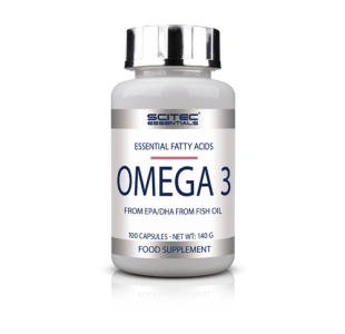Scitec Nutrition Omega 3 Essential fatty acids EPA/DHA from Fish Oil - 100 Capsules